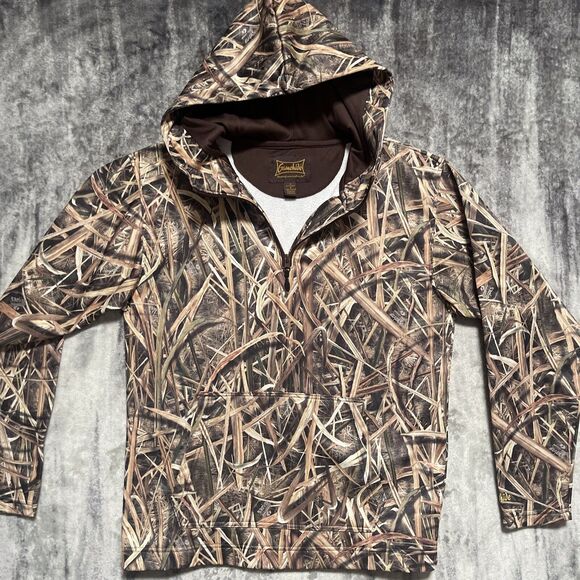 Mossy Oak Gamehide 1/4 Zip Hoodie - Picture 1 of 7